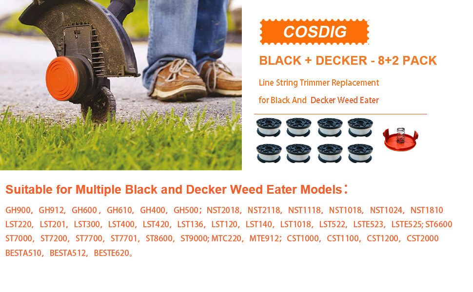 black and decker weed eater string 